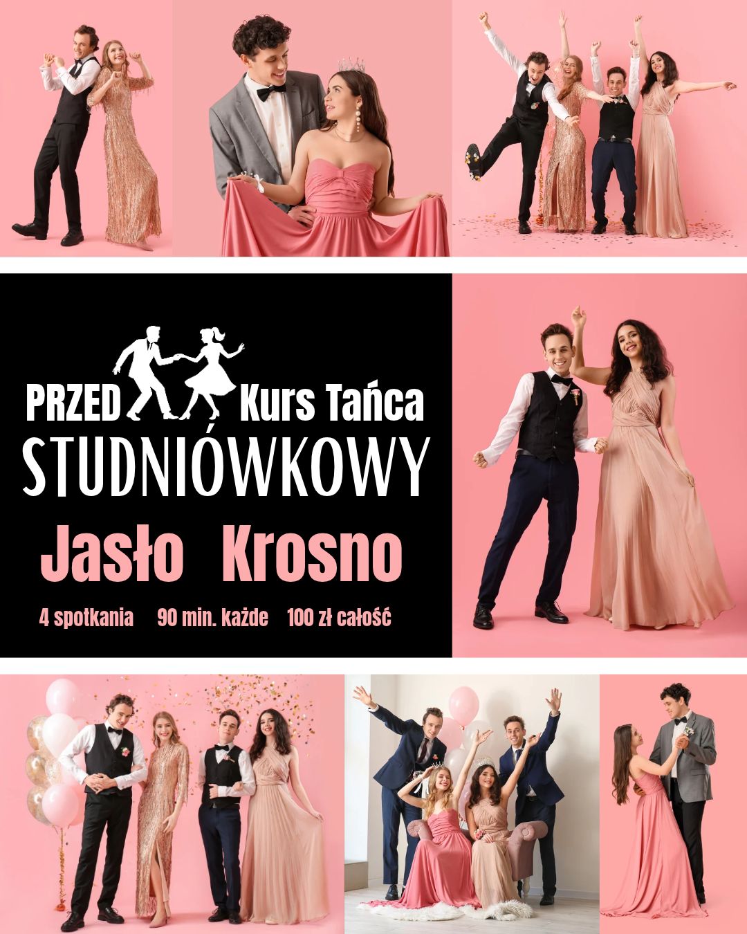 Kurs tańca studniówkowego w Jaśle i Krośnie – Studio Tańca AT DANCE